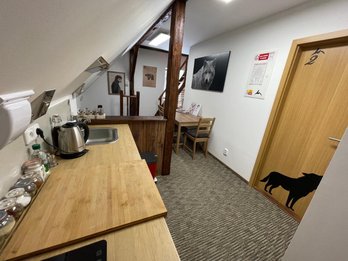 Wolf House Klinovec Hotel Loučná pod Klínovcem Kültér fotó
