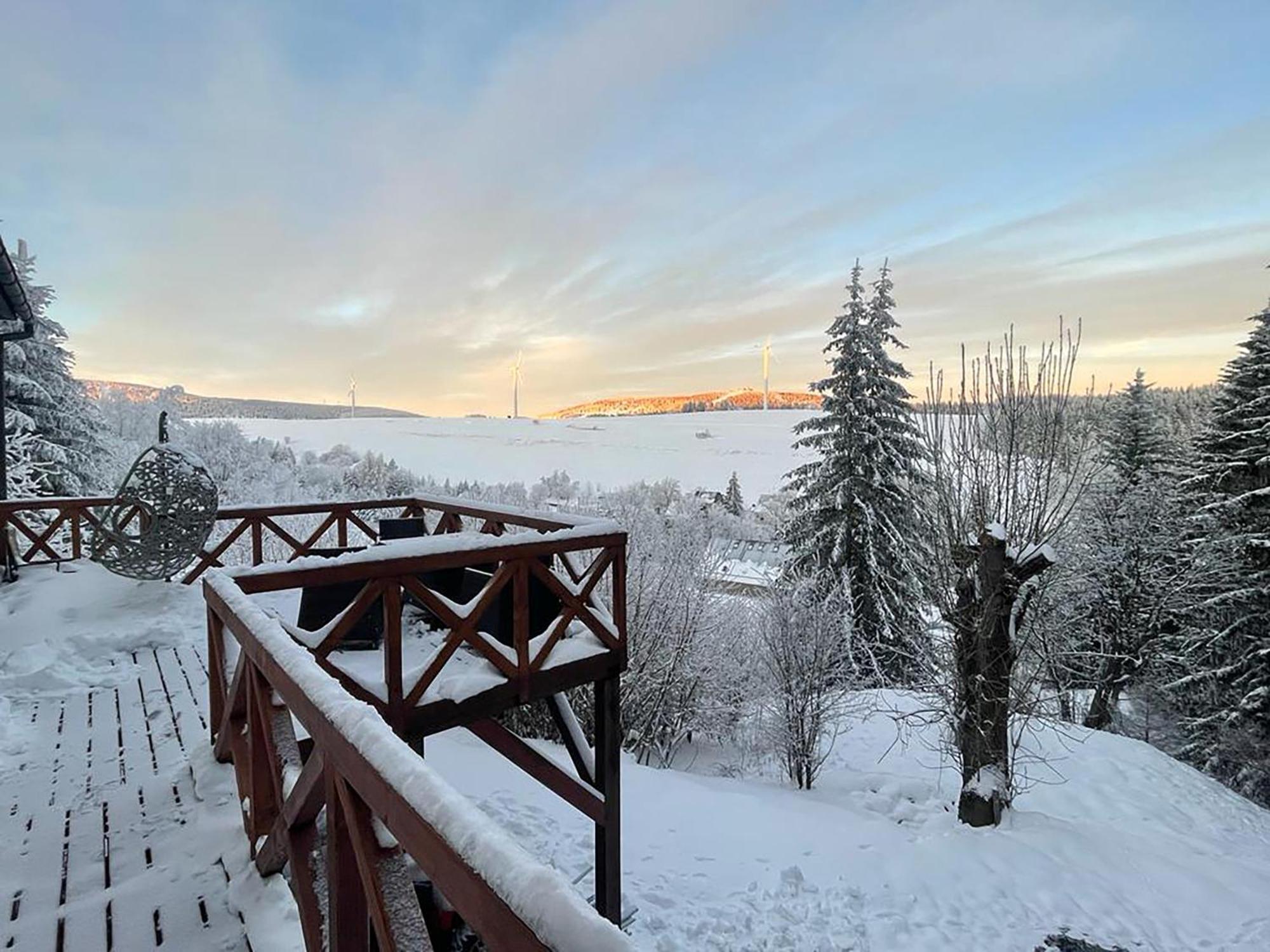 Wolf House Klinovec Hotel Loučná pod Klínovcem Kültér fotó